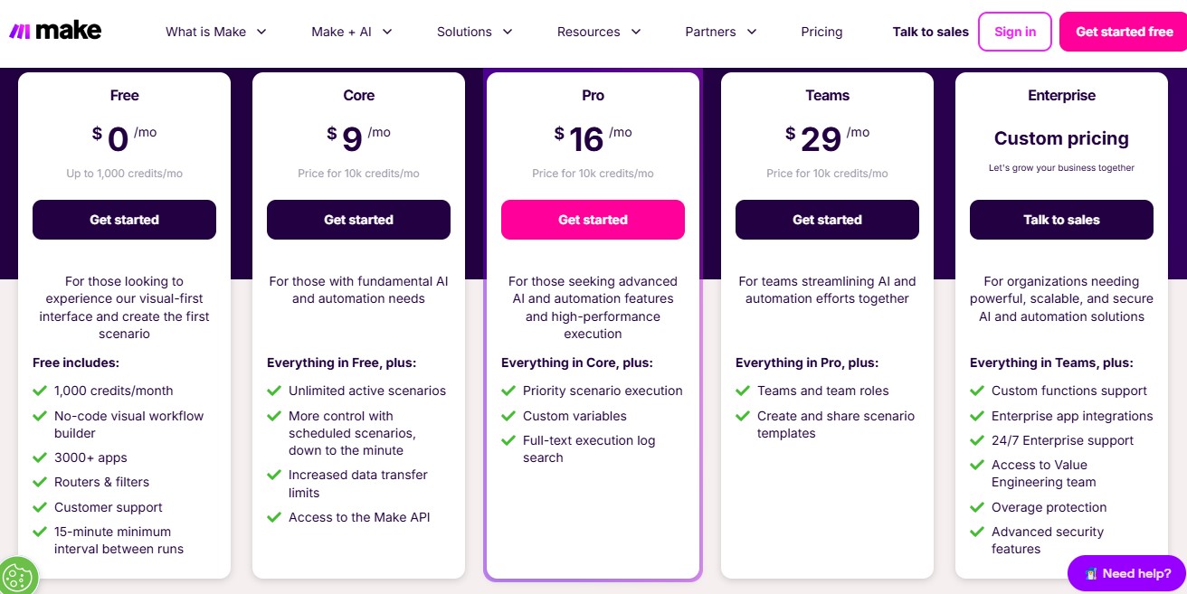 Make: Features, Pricing, How It Works & Review 2026
