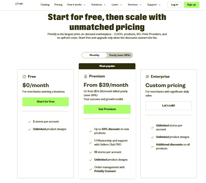 How Printify print-on-demand works for online sellers