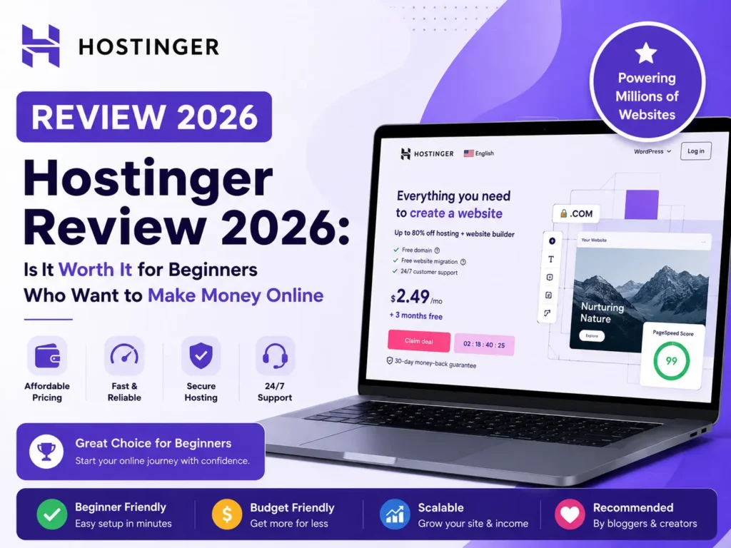 Hostinger: What It Is, Features, Pricing, How It Works & Review In 2026